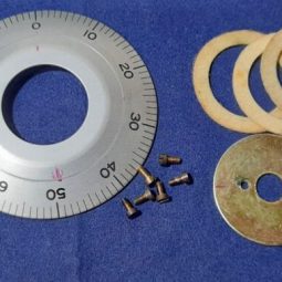 Yaesu FT-101E Original Alluminum Dial Set Used