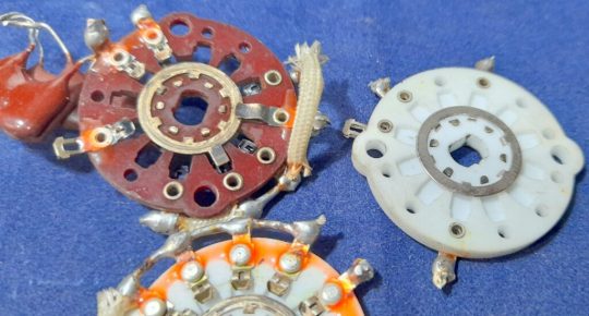 Yaesu FT-101E Original Wafer Switch Parts Lot Used - Image 2