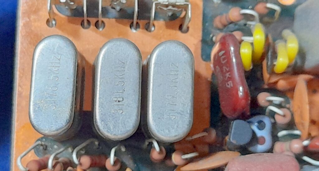 Yaesu FT-101E Original Modulator Board PB1184A Used - Image 4