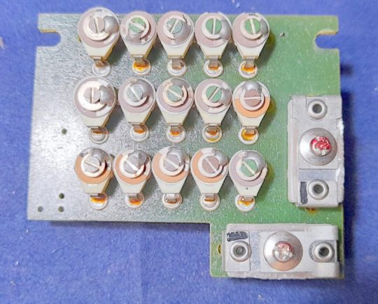 Yaesu FT-101E Original Series Trimmer Lot PB1092 PB1187A PB1188B Used - Image 5