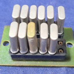 Yaesu FT-101E Original Board PB-1073B With 11 Crystals Used