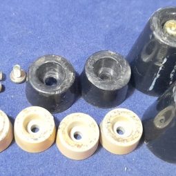 Yaesu FT-101E Original Foot Leg Set Used