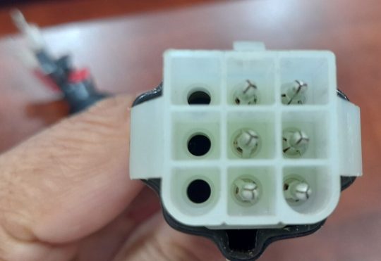 Icom IC-M700 PRO Original Power Supply Connector Used - Image 3