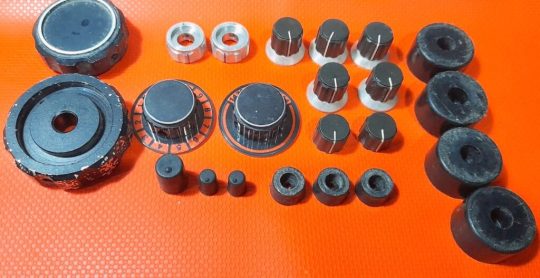 Kenwood TS-700S Original Buttons Set Used For Parts