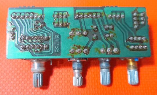 Icom IC-751A Original B773B Board Used - Image 2
