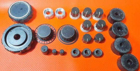 Kenwood TS-700S Original Buttons Set Used For Parts - Image 2