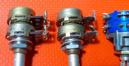 Kenwood TS-130S Original Knobs Set Used - Image 2
