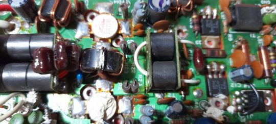 Kenwood TS-130S Original Final Unit X56-1350-00 Used - Image 3