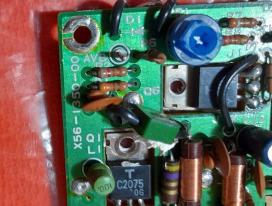 Kenwood TS-130S Original Final Unit X56-1350-00 Used - Image 4