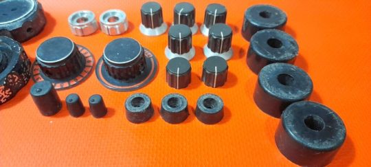 Kenwood TS-700S Original Buttons Set Used For Parts - Image 4