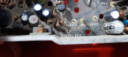 Kenwood TS-700S Original Board X43-1240-01 For Parts or Non Working - Image 3