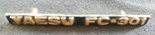 Yaesu FC-301 #2 Original Logo Used