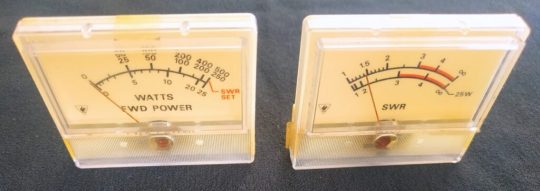 Yaesu FC-301 Original Meters Used