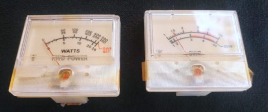 Yaesu FC-301 Original Meters Used - Image 2