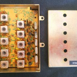 Yaesu FT-901DM Original Xtal Unit W/ 10 Crystals Used