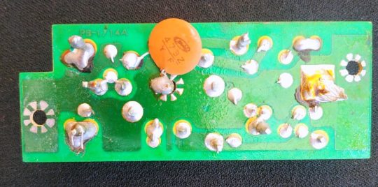 Yaesu FT-901DM Original Tube Board PB-1714A Used - Image 2