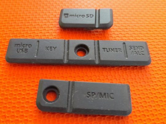 Icom IC-705 Scarce Original Plastic Protectors Used - Image 2