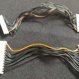 Alinco DX-70 Original Face Connection Cables Used
