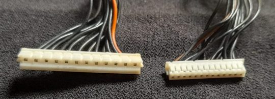Alinco DX-70 Original Face Connection Cables Used - Image 2