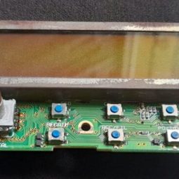Alinco DX-70 Original Display Board UP0287D Untested For Parts As Is