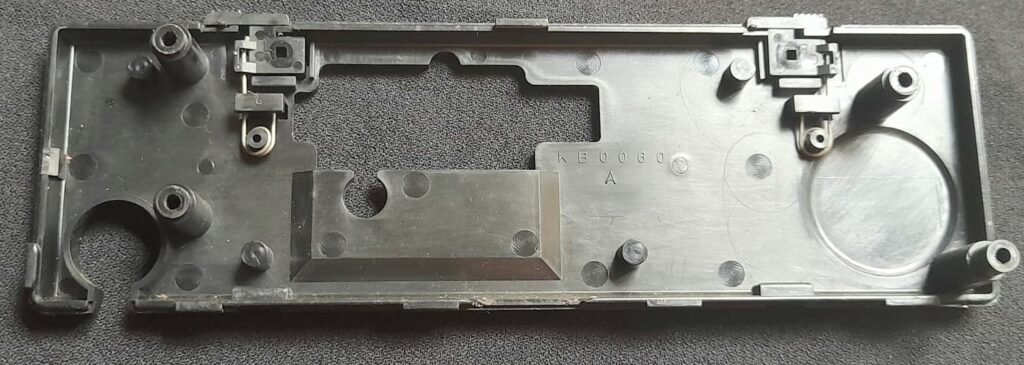 Alinco DX-70 Original Pplastic Back Front Used