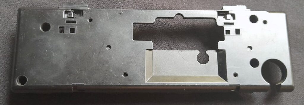 Alinco DX-70 Original Pplastic Back Front Used - Image 4