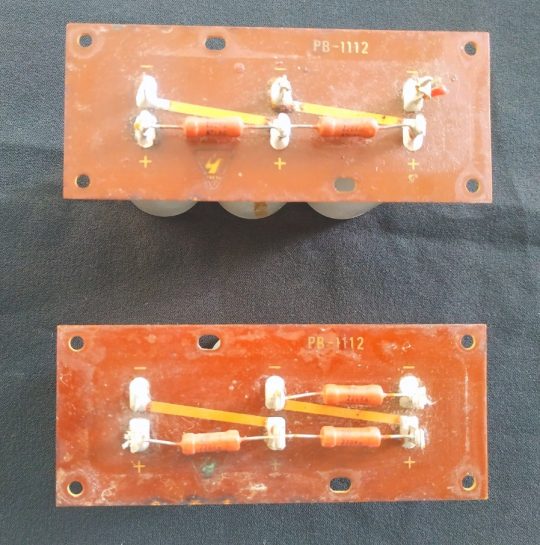 Yaesu FL-2100B Original Condenser Set 500 V 100 PFWith Boards PB-1112 Used Working - Image 2