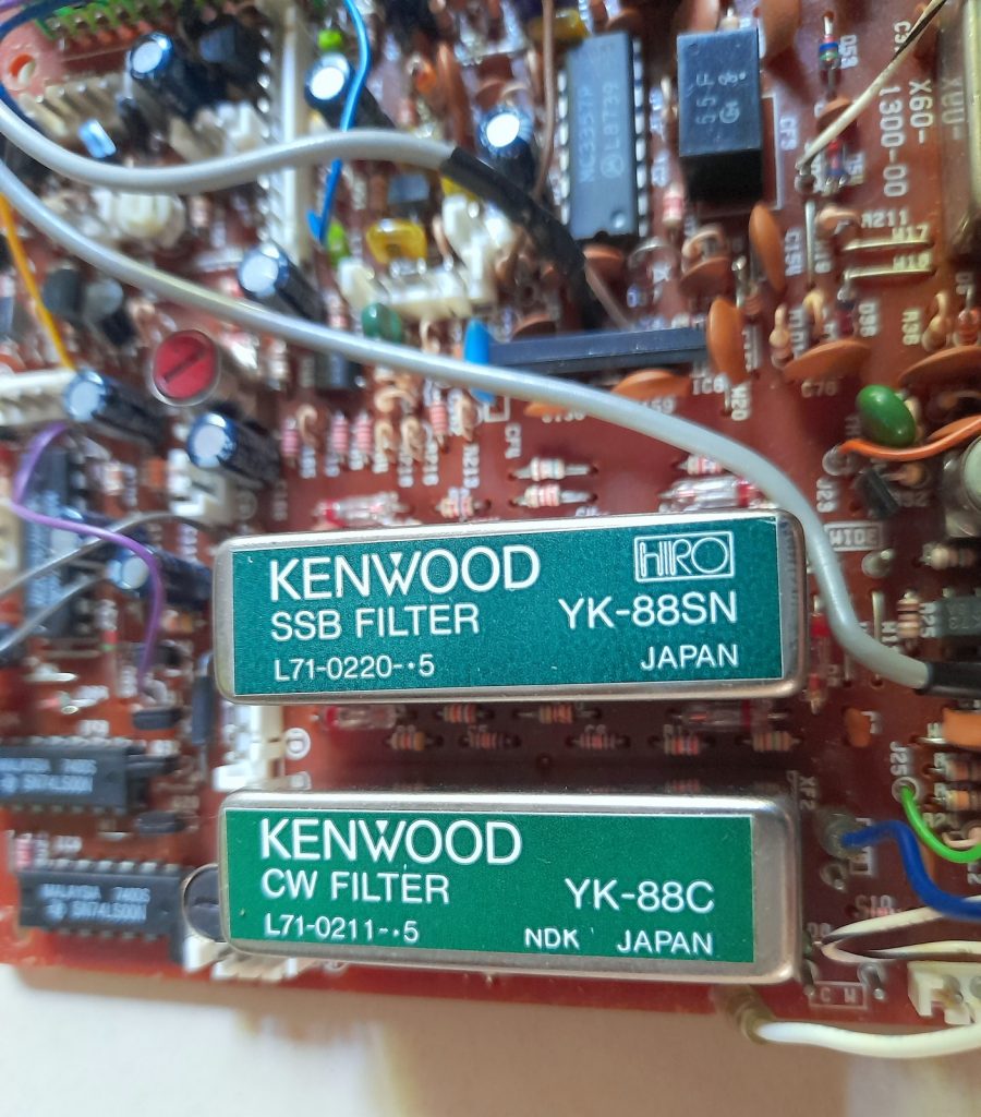 Kenwood TS-440S Original IF Unit X60-1300-00 2 Filters Used We Ship WW - Image 2