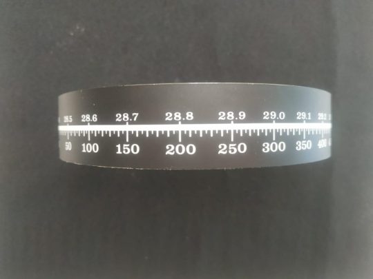 Atlas 210X Original Plastic Dial Used We Ship Worldwide