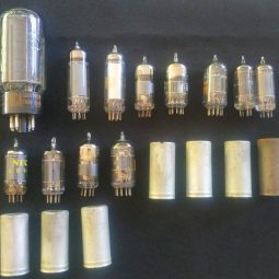 Hammarlund HQ-110 Original Tubes Lot Used