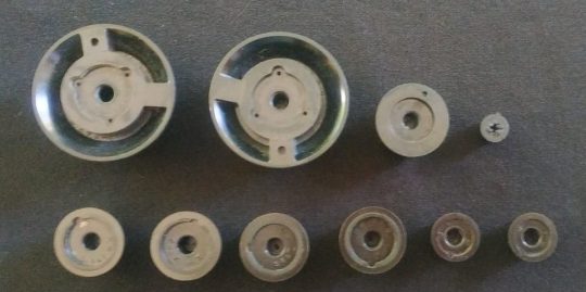 Hammarlund HQ-110 Original Knobs Set Used We Ship Worlwide - Image 2