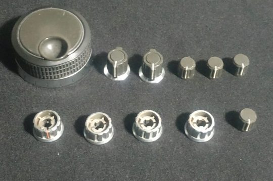 Kenwood TS-430S Original Knob Set Used We Ship Worlwide