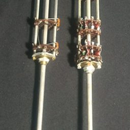 Hammarlund Q One Eighty Original Buttons Pair Used