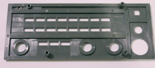 Icom IC-720A Original Front Plastic Part #2 Used We Ship Worlwide - Image 2