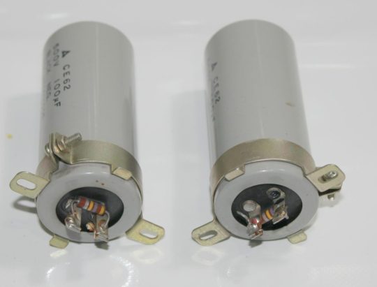 Yaesu FT-101E Original Condenser 500V 100PF Pair Used We Ship Worlwide - Image 2
