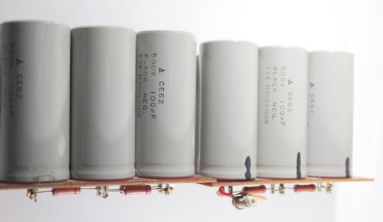 Yaesu FL-2100F Original Condenser Set 500 V 100 PFWith Boards PB-1112  Used We Ship Worlwide - Image 2