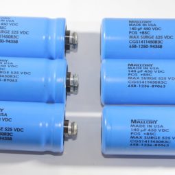 Dentron MLA-2500B Condenser Mallory 140 PF 450 V Set Used