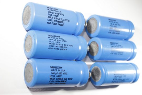 Dentron MLA-2500B Condenser Mallory 140 PF 450 V Set Used We Ship Worlwide - Image 3