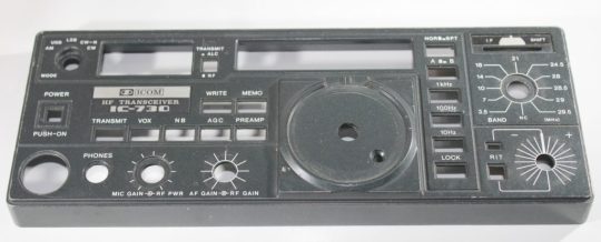 Icom IC-730 Original Face Used We Ship Worlwide