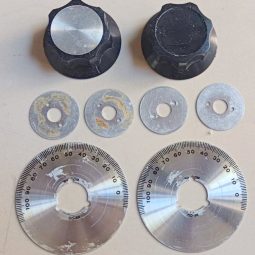 Alpha 76 Original Knob Set Used