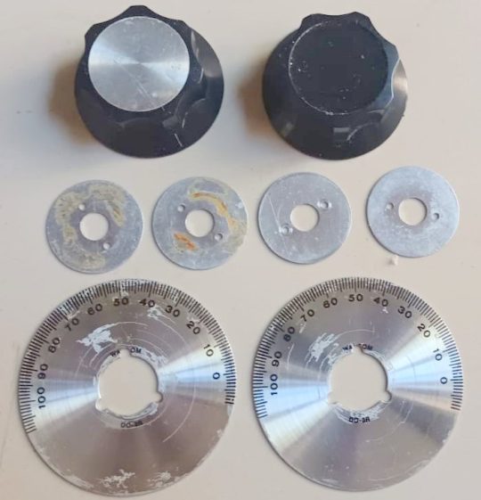 Alpha 76 Original Knob Set Used We Ship Worlwide - Image 2
