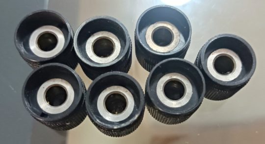 2 UND Collins KWM-380 Original Knob #1 Used We Ship Worlwide - Image 3