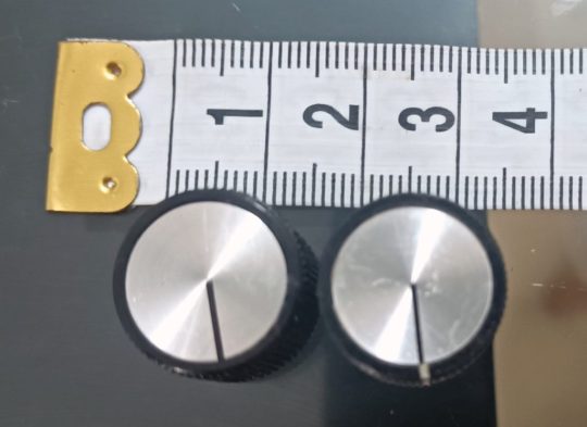 Radio Knob Lot of 2 See Size Used #2 We Ship Worlwide - Image 2