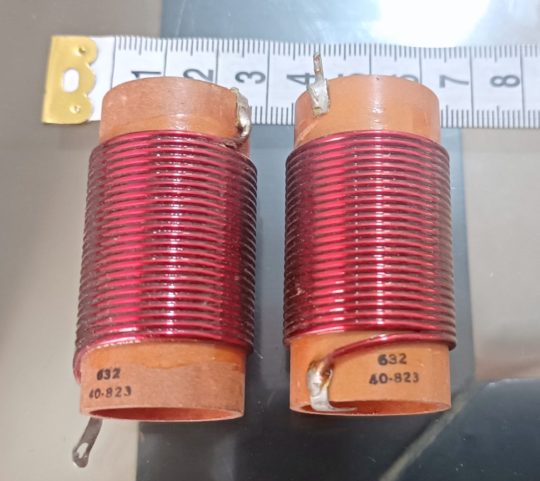 2 UND Vintage Coils 632  40-832 See Sizes Unused We Ship Worlwide