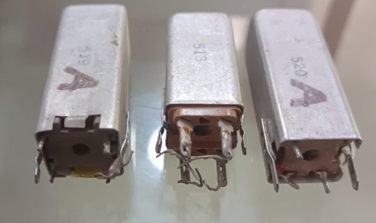 3 PCS Coils 513 / 519 / 520 Original Used We Ship Worlwide