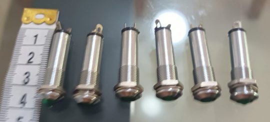 Ligths Lot of 6 Green 1,18 Inches Unued We Ship Worlwide - Image 3