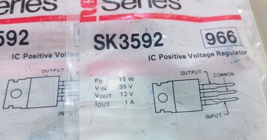 2 PCS NEW Original  RCA SK-3592  Transistor We Ship Worlwide