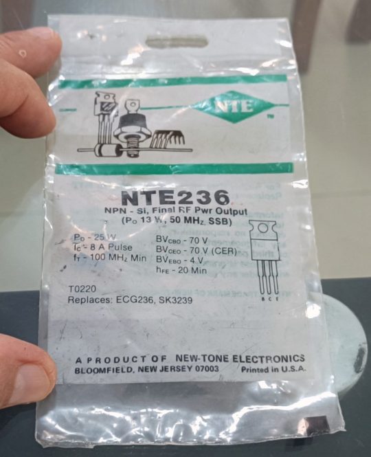 3 PCS NEW Original NTE-159 / 129 / 236 Transistor We Ship Worlwide - Image 3