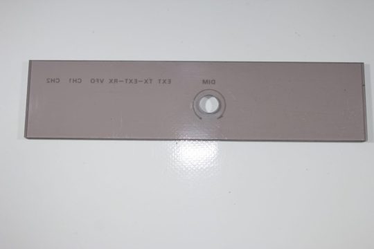 Yaesu FT-101ZD Original Display Plastic Protector Used We Ship Worlwide - Image 2