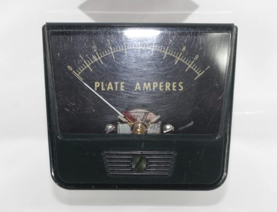 Heathkit SB-220 Original Plate Amperes Meter Used We Ship Worlwide